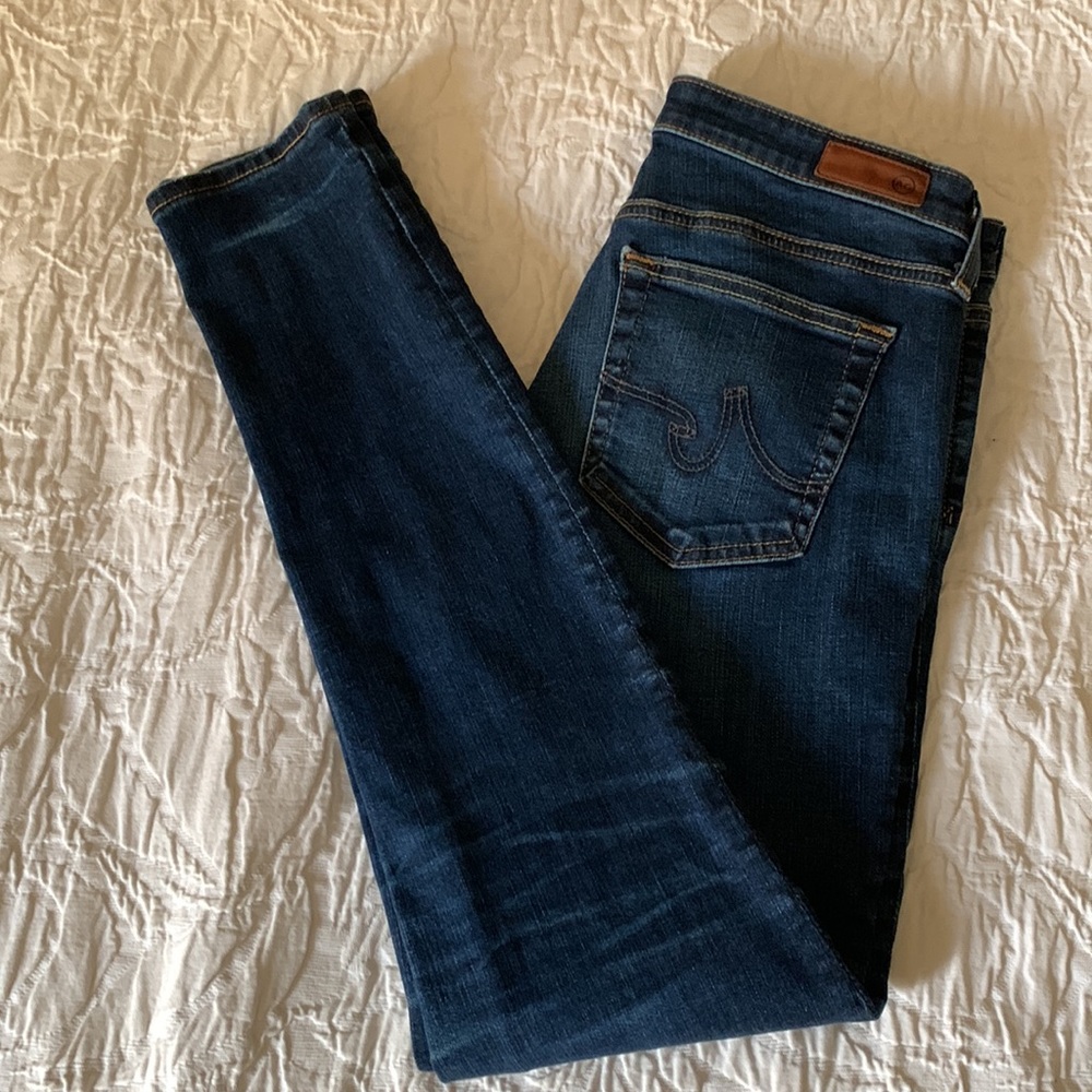 AG Middi Ankle Jean dark wash